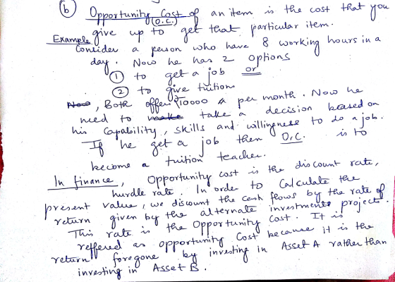 Examela Contidan a fe4on a euon oho 8k hours in a monte No need t his a decision hased o Coe dio Count- rat t· Opportunity ast huydle. Opporfum inv i Asset