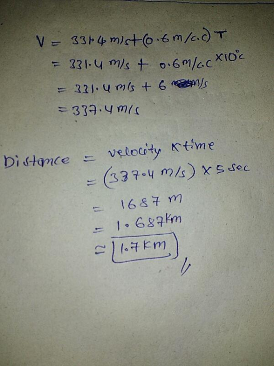 Di stince velocity timte (3374 m/s) XS Sec 168 m