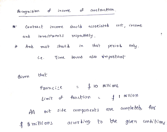 incomeofCons tsuutiom xContsat ncome shouaassociate cost, income * Andmshoul that pesiod only 6ivemhat o Mili ons All ovt side components ase comple ted, fox §mílli.ons fvem Conblh