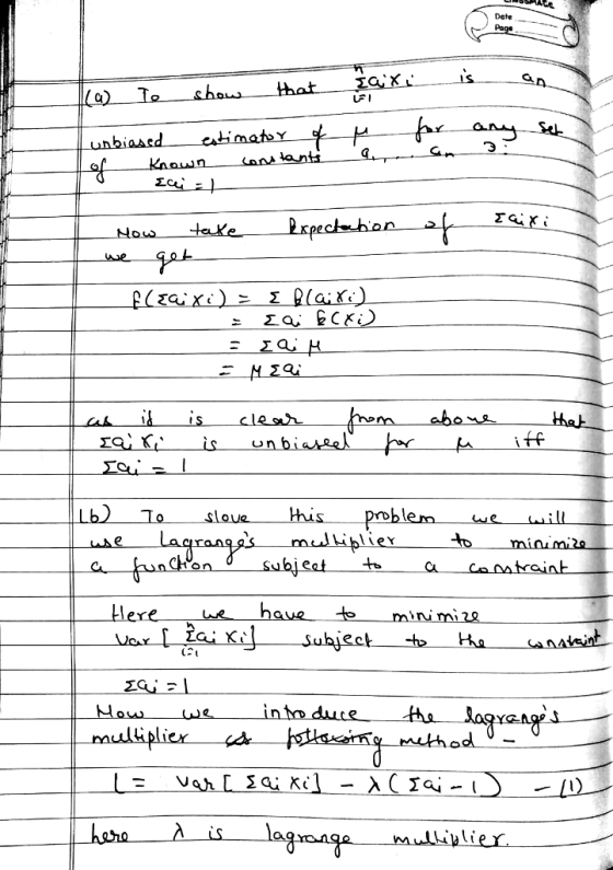 Date LS 90- oe eboe o slou his problem we i HHerewe have to minimizg KT multipliex dl.