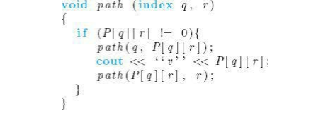 Void path (index q,Gamma) { if (P [q] [Gamma] =