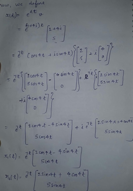 Now, we define alt) = cat o 8+4i) to (2+417 S = y con cos at isinat), 1:36] 2 sintt 4t 7th (204t 7 rasinate 5 cos tt 5 sin 4t