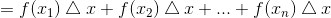 = f(αι)ΔΙ+ f(x2) Δz + ... + f(x)Δα