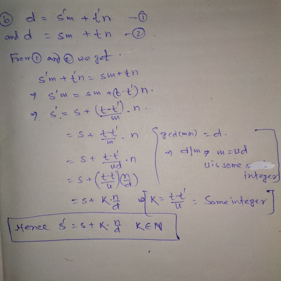 D da sm + ln -6 and d = sm + tn -② From and we get sm + tn-smith sm = sm &(t-t) n. sast (tot).no -Sa tot . n Sacacoin) = d.