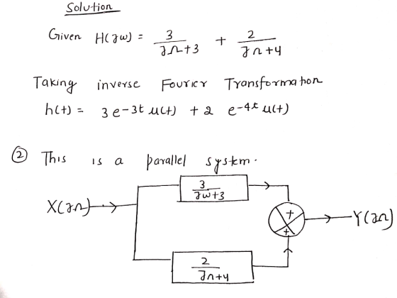 Solution iVen 2 Takng inves FouTcY Tyonsforma hon 2 2.