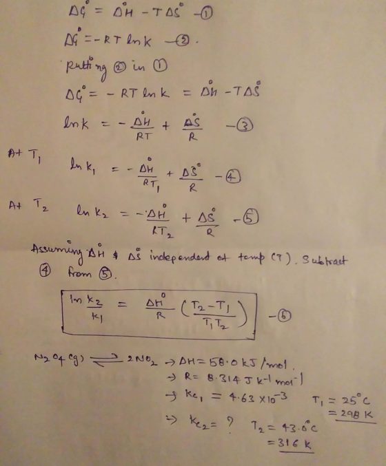 0 ヒーAH RT R. IT Ass 0 k) T, T ke,-4.63 X10-3 T,-25c - 298 K 316 k