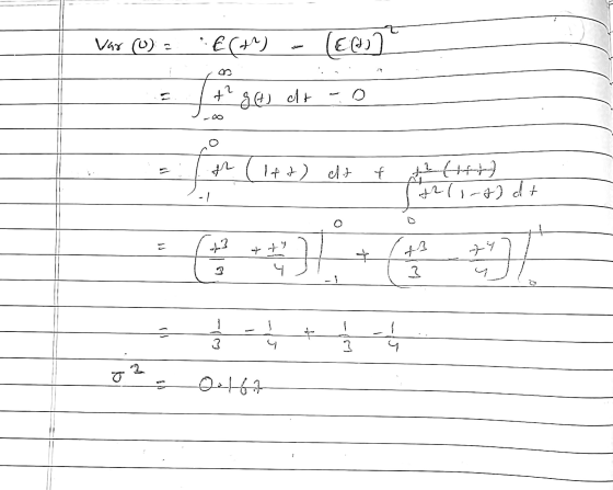 Var () - *E(^^) (ECU] D 2 of 8 (4) dt O vt If at et f te lift thli-oldt -1 0 -L3 4 77 2 + of ? ht +7 니 3 = 3 3 b 0
