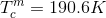 T_{c}^{m}=190.6K