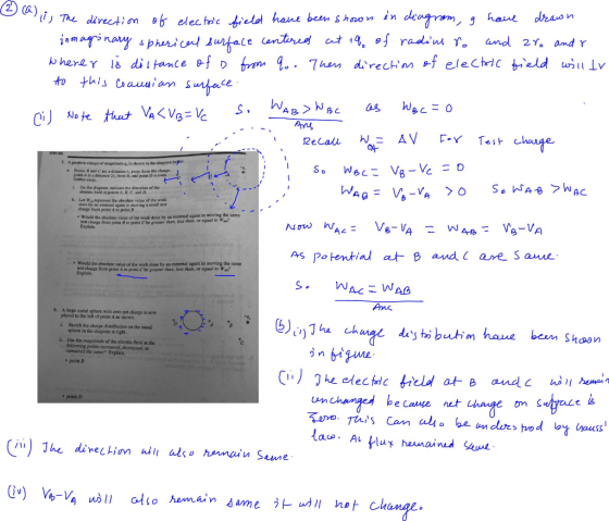 i The divectim deagram draw n D6 elec toc ield hane been s hao n in mnarysphericl utace entre ct14. ef radius Y here Y ls dii