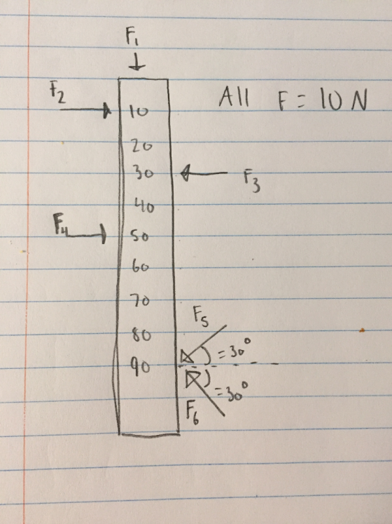 All F=10N