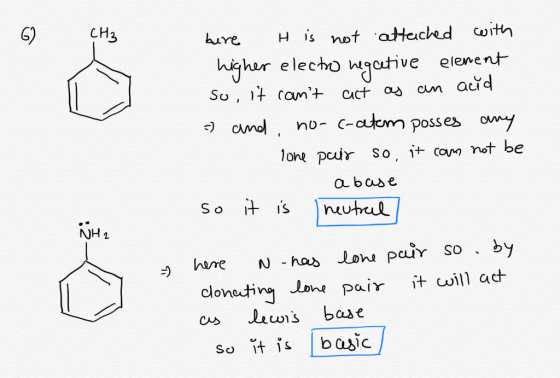 CH bure H is not attached with higher electro negative element So, it cant act as an acid =) and, no-c-atem posses any - lon