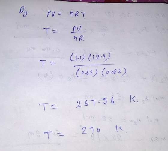 By on PU= MRT st I PU. MR (1.1) (12.4) ( (062) (0.002) T= 267.96 Kilom MPTE 270 K.