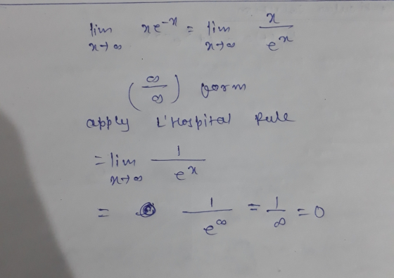 tim ne-n = tim a nt as notas en apply lHospital pule =lim Nos en