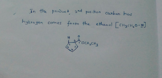 hydra gen comes frem the ethanol [CH3cHyO-H] 6 2 4