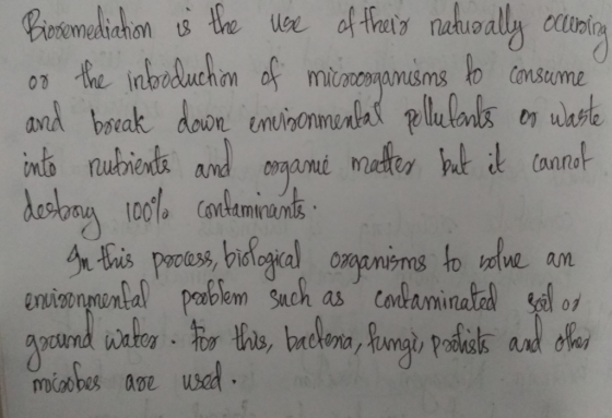 Piosemediahon is the love of this natuwally ownina of the introduction of microorganisms to consume and break down environmen