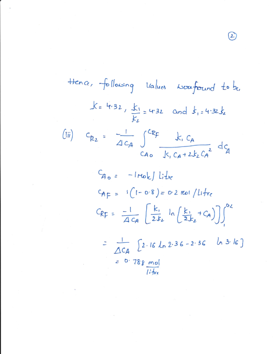 2. Henc 4.32 an よ! 2. 4 2-16 In 2, 3 6-2. 3c ln3.ls , 788 l m o