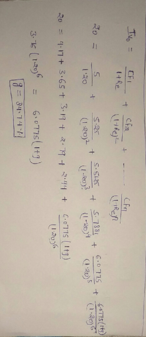 Ivo = CFI the + + cha (1 thee - Cari [lther + 5: 7881 + 6.0 115 + 1-2014 (120) 775 (119 20 = 5 120 + 5.25 (1:20) + 5.5125 11.