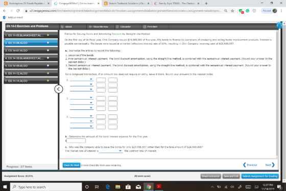 - 5 x Redemption of bonds Payable A Congaze Now? | Online trachin x Search Truthcok Solutions | Chr* C Family Style TOGO - Th