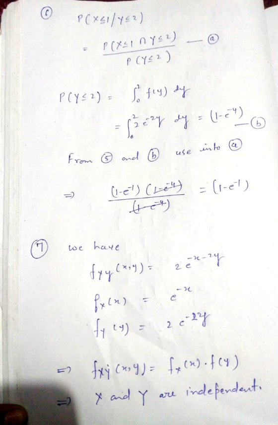PCY). rem (5) T) to e have -22 ty) = 2c x ~, Y, are independent,