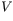 V