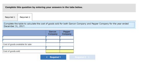 Complete this question by entering your answers in the tabs below. Required 1 Required 2 **********sese *********************