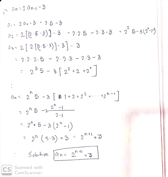 an=2 ani-3 @1 - 2 C10 - 3 = 2.5 - 3 212 = 2/62.5-3) ] - 3 = 2.2.5 - 2.3-3 -2 5-312-2) 619=21212.5-3)]- 3] - 3 3.2.2.2.5 - 2:
