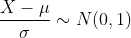 ~ N(0, 1)