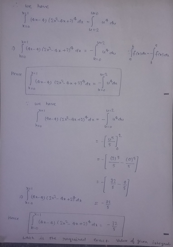 lve have Ls O u duy u du ts Hence 4 Lue have U-2. 5 Lu (2)5 (a)5] 5 32 o 3 2 Hence 3 2