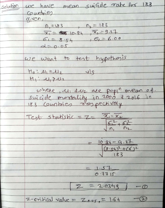 mean suicide mmhe f133 we dent to tent hypethesis Suicide mextelih 2000 2016 1 Test shahihc y n 8-56 34 :14 15