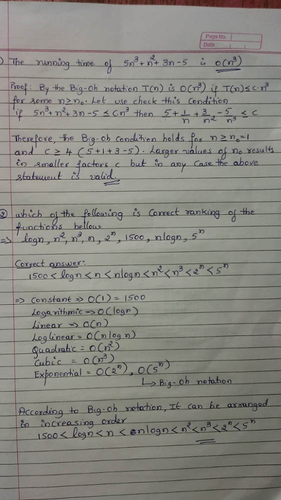 Page No. Date ome n> dn amallex factors but in any Case the above betleas SO Cossect answer Soos lo > Constant>OCI): Iso o th