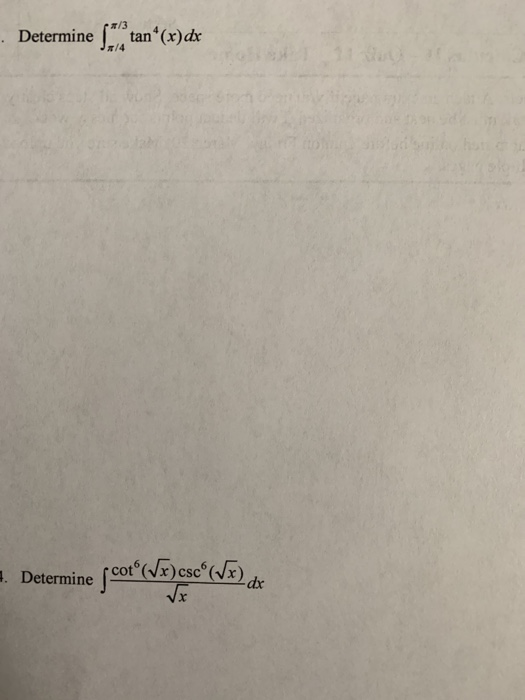 Determine 557 tan*(x)dx - Determine scot (/s)escº (Va) de