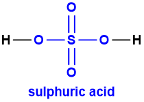 sulphuric acid o= o= O