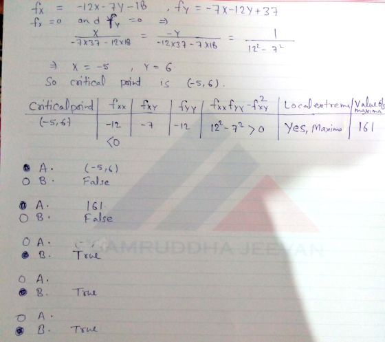 -12X33- X16 yes, main 16 To C-5,C) False I GI O 3False O A. Tr