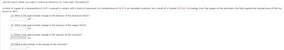 Use the exact values you enter in previous answer(