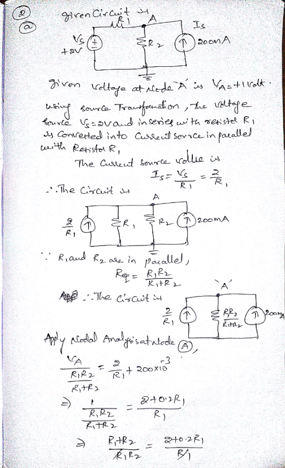 2 renCro Ven eded into cusseutse.、ce in parallel The Circuit 2 asa 2
