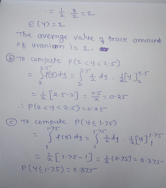 The average value 글 toate amount :S一 2. 2n ス ⓒTB compute P(y<17s)