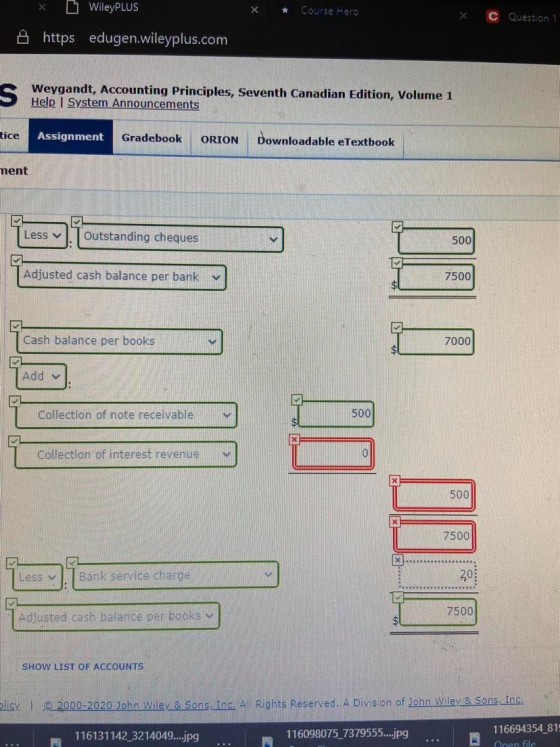 WileyPLUS X Course Fero Question @ https edugen.wileyplus.com S Help System Computicementciples, Seventh Canadian Edition, Vo