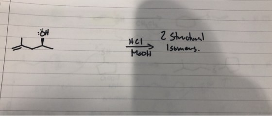 8H HCI Moot no 2 Structural Isomers.