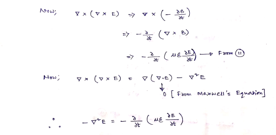 o st (3) * -3,4- o [from maxwells Equation] (3 x A) KA (3:) 4 A imon 7 X TP 3 rv ) é il weet 4 e (oxo) 2 ९ - => re -) X A (०