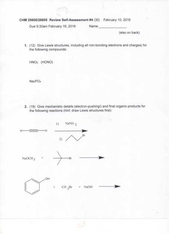 Give Lewis structures, including all non-bonding e
