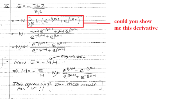could you show me this derivative Form!