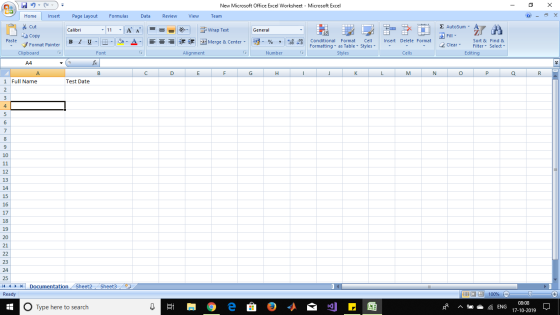 Con = - 9 X New Microsoft Office Excel Worksheet - Microsoft Excel Team Insert Page Layout Formulas Data Review View Home Cut