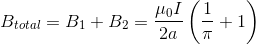 Hol (1 Btotal = B1 + B2 =