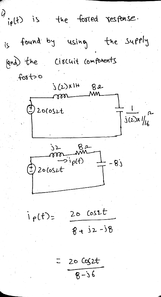 the fosted Yes fon se iplt) is found by using the supply ana the Ciscuit (omfokents fosto 8 Je eeer 20(oSit w eee -83 plt) 20