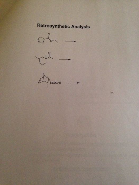 Retrosynthetic Analysis CO2CH3- 57