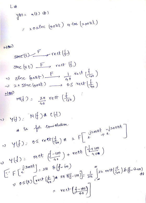 L et met ult) Yet): 2.0 sfnc (4oût) 4.los (2.00ut) Now rect (A) SRAT (t) rect Sinc ft) F sfrie foto+)_F rect 8-100 ) + 6.) f