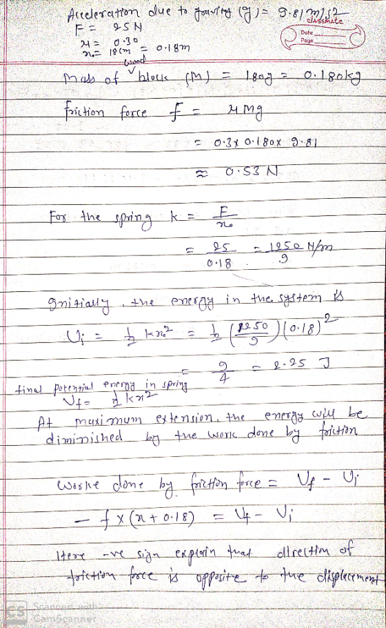 Atteleraton olue t (= 9:8/ F = ASSMAte Date3 Page, Mas of hlotsM Fritien ferte f O.31 080x 81 NES O Fox the O18 enei_in tae.