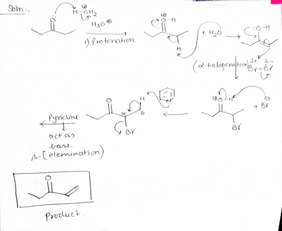 Som H30 0-4 H20 Protenahon (od hal -Br + Br Pyricime BY act au rare ACelemination) Product