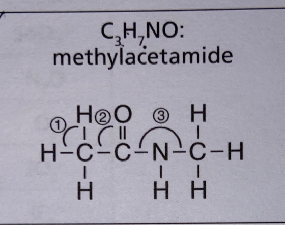 C,H.NO: methylacetamide Нео з н ( Z I-0 H -C -C HH