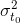 \sigma_{t_{0}}^2